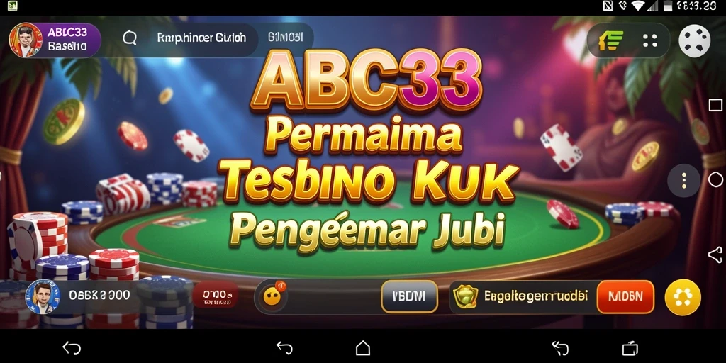 Tampilan gameplay Kasino yang mengasyikkan dan interaktif.