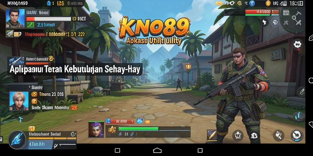 Tampilan antarmuka KNO89 yang sederhana dan fungsional.