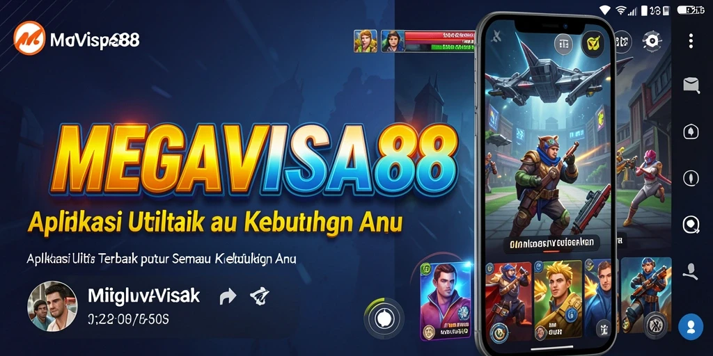 Screenshot utama MEGAVISA88 menunjukkan kemudahan penggunaan aplikasi Utility.