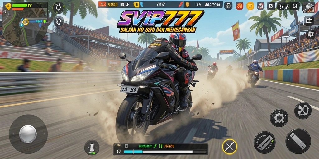 Tampilan balapan intens di SVIP777 yang menegangkan.