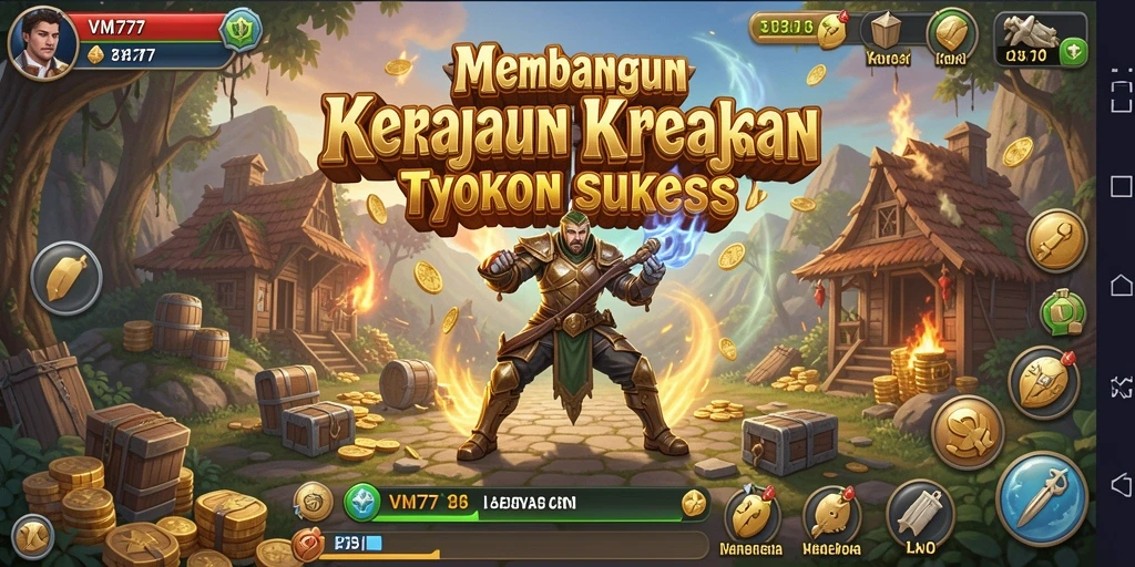 Tampilan gameplay <strong>VM777</strong> yang menarik di dunia Tycoon.