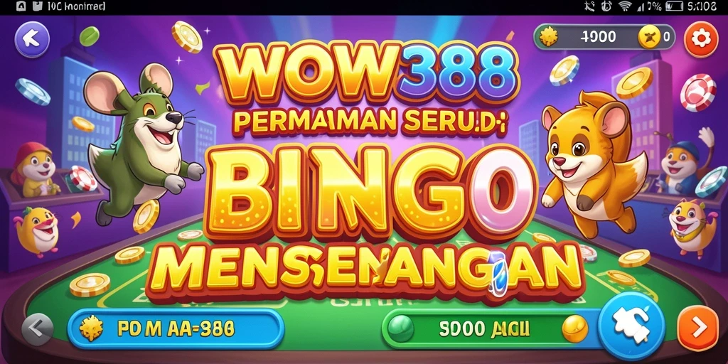 Tampilan gameplay WOW388 yang menarik dan menghibur.